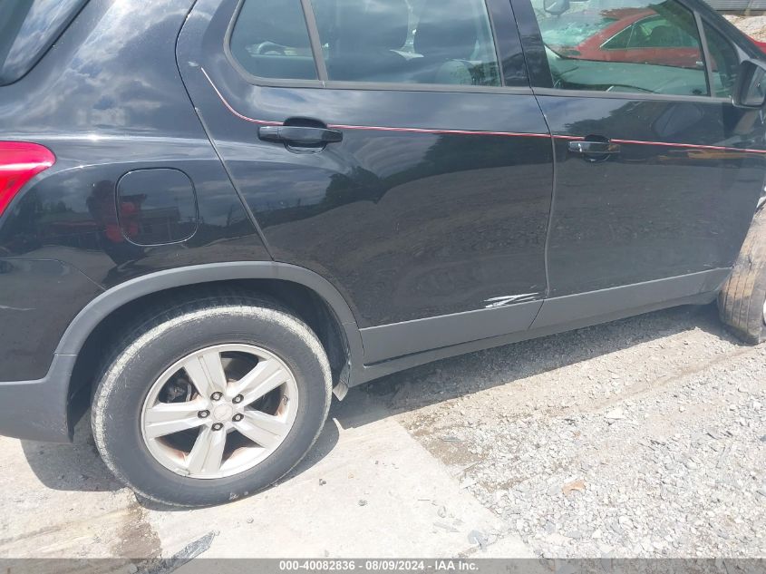 2017 Chevrolet Trax Ls VIN: 3GNCJNSB9HL232737 Lot: 40082836