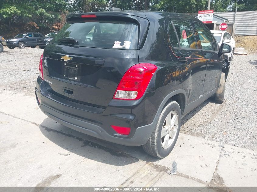 2017 Chevrolet Trax Ls VIN: 3GNCJNSB9HL232737 Lot: 40082836