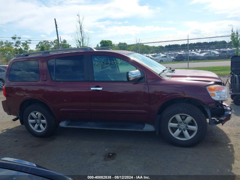 2010 Nissan Armada Se VIN: 5N1AA0NC2AN613208 Lot: 40082838