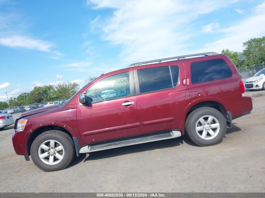 2010 Nissan Armada Se VIN: 5N1AA0NC2AN613208 Lot: 40082838