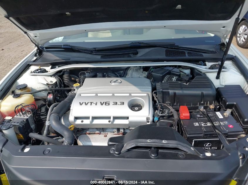 2006 Lexus Es 330 VIN: JTHBA30G065148583 Lot: 40082841