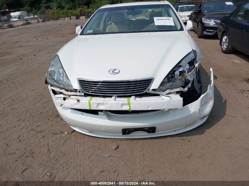 2006 Lexus Es 330 VIN: JTHBA30G065148583 Lot: 40082841