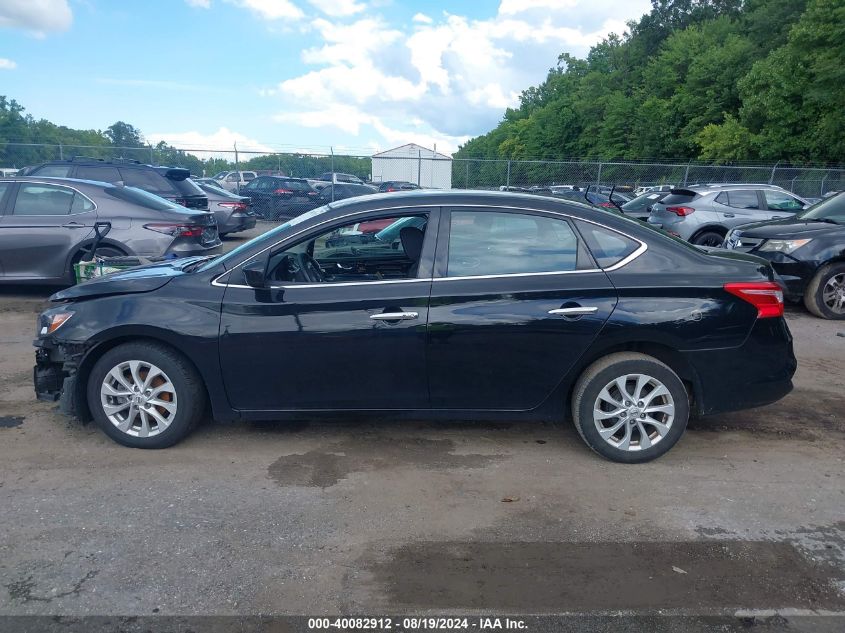 2019 Nissan Sentra Sv VIN: 3N1AB7AP5KY444683 Lot: 40082912