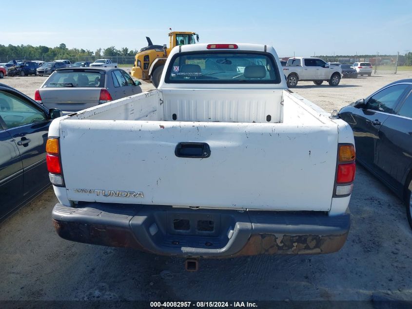 2004 Toyota Tundra VIN: 5TBJN32114S442875 Lot: 40082957