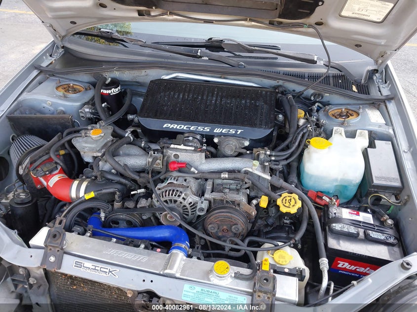 2002 Subaru Impreza Wrx VIN: JF1GD29642G528078 Lot: 40082961