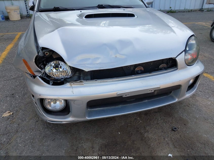 2002 Subaru Impreza Wrx VIN: JF1GD29642G528078 Lot: 40082961