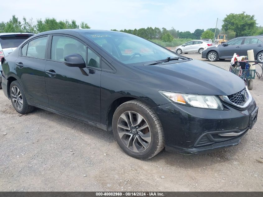 VIN 19XFB2F89DE268460 2013 Honda Civic, EX no.1