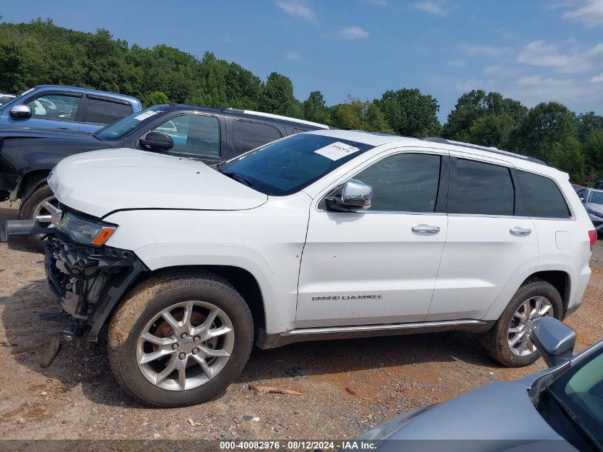 2014 Jeep Grand Cherokee Summit VIN: 1C4RJFJT4EC279829 Lot: 40082976