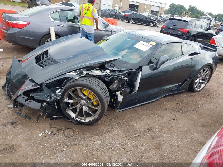 2019 Chevrolet Corvette Z06 VIN: 1G1YS2D69K5600439 Lot: 40083009