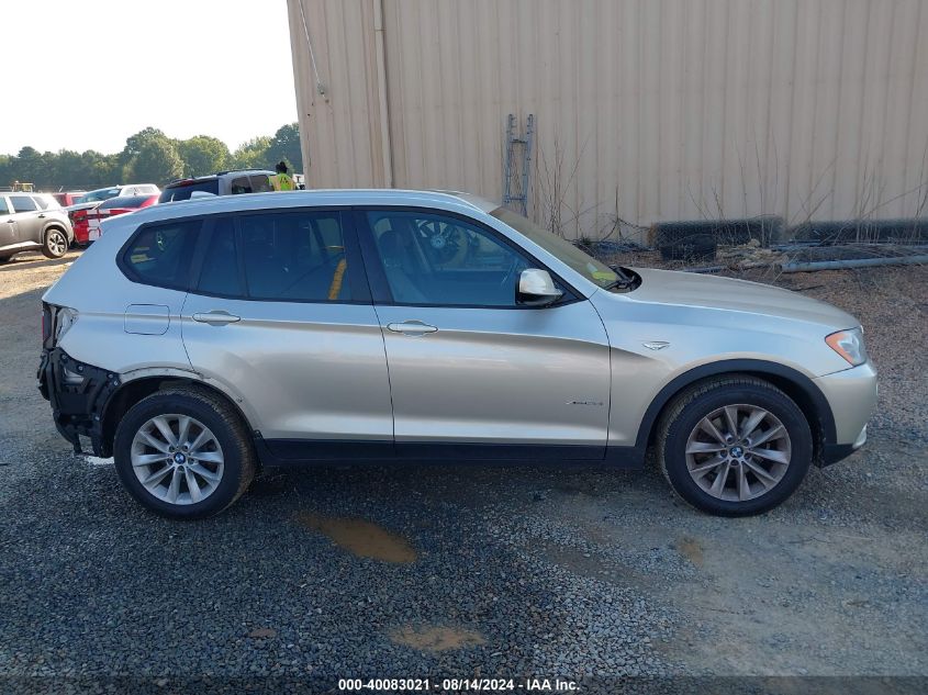 2014 BMW X3 xDrive28I VIN: 5UXWX9C50E0D21949 Lot: 40083021