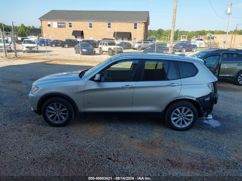 2014 BMW X3 xDrive28I VIN: 5UXWX9C50E0D21949 Lot: 40083021