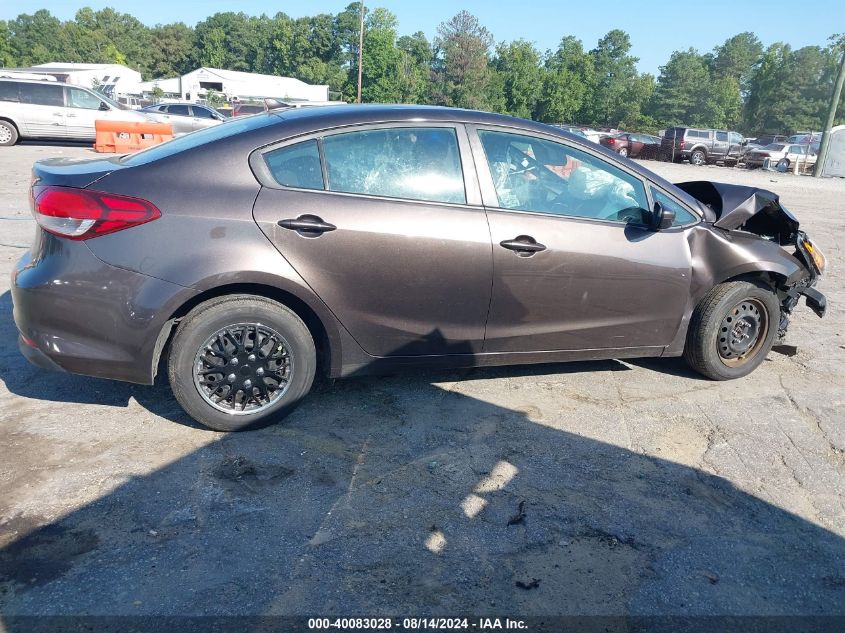 2017 Kia Forte Lx VIN: 3KPFK4A74HE160408 Lot: 40083028