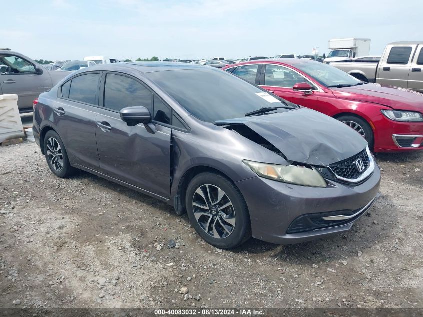 19XFB2F81FE099635 2015 HONDA CIVIC - Image 1