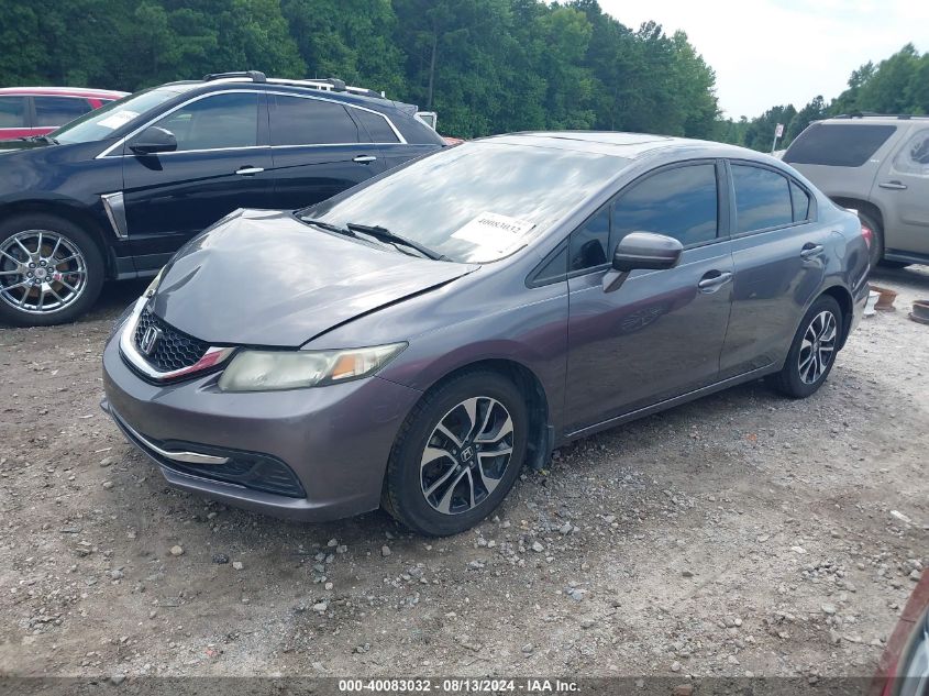 19XFB2F81FE099635 2015 HONDA CIVIC - Image 2