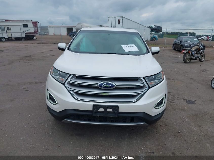 2017 Ford Edge Titanium VIN: 2FMPK4K85HBB43535 Lot: 40083047