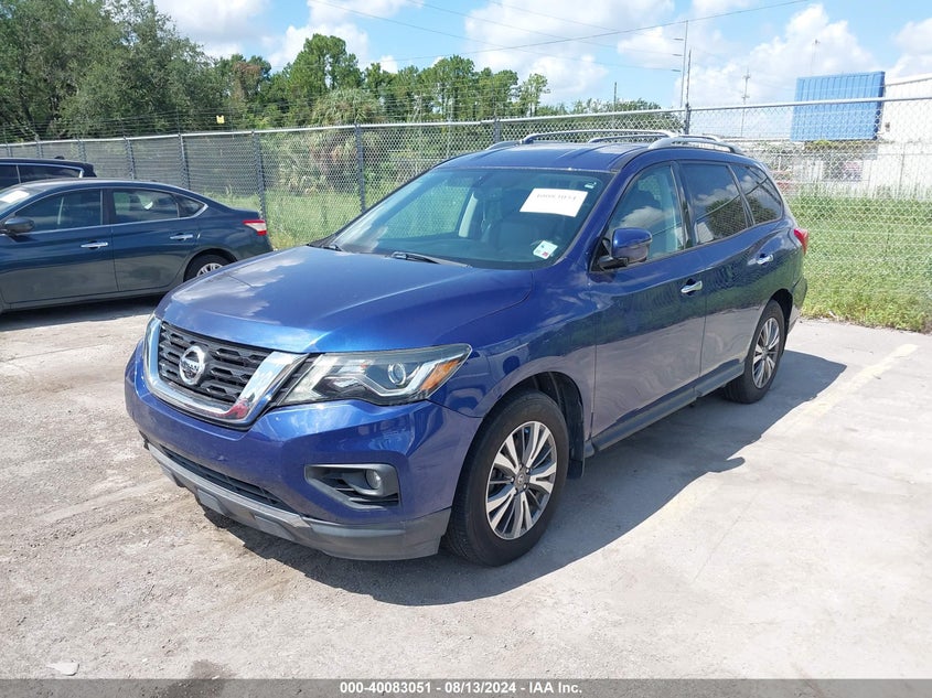 VIN 5N1DR2MN0HC619907 2017 NISSAN PATHFINDER SL