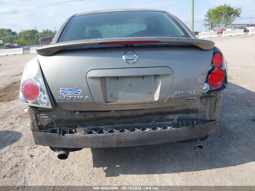 2005 Nissan Altima 3.5 Se VIN: 1N4BL11D05N456152 Lot: 40083090