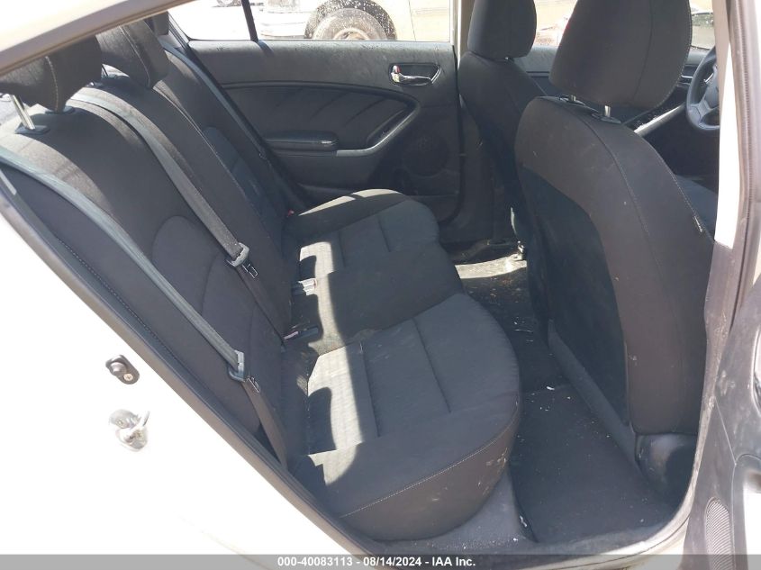 2016 Kia Forte Lx VIN: KNAFK4A65G5458917 Lot: 40083113