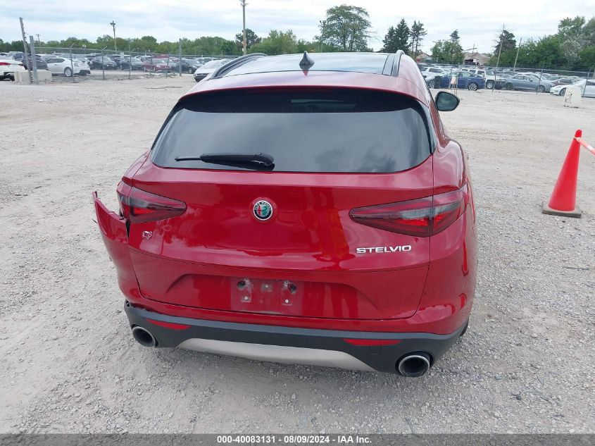 2018 Alfa Romeo Stelvio Ti Sport Awd VIN: ZASFAKNN9J7C00852 Lot: 40083131