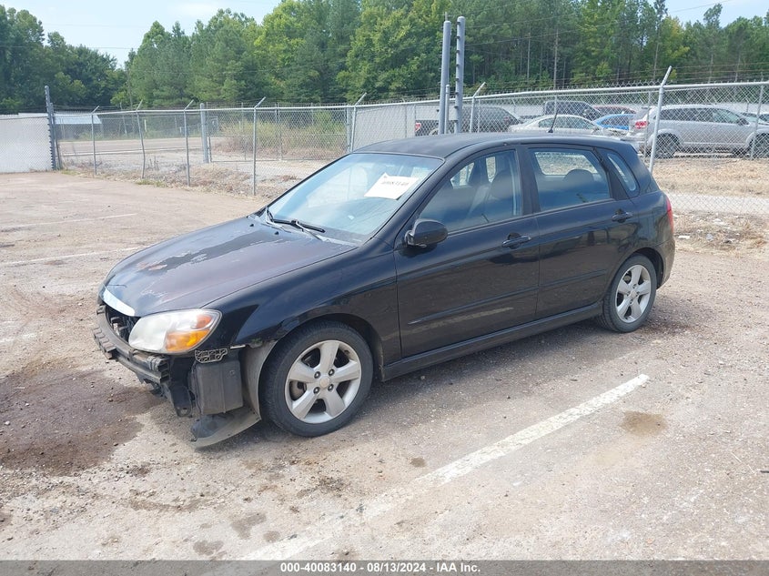 2007 Kia Spectra5 Sx VIN: KNAFE161775006759 Lot: 40083140