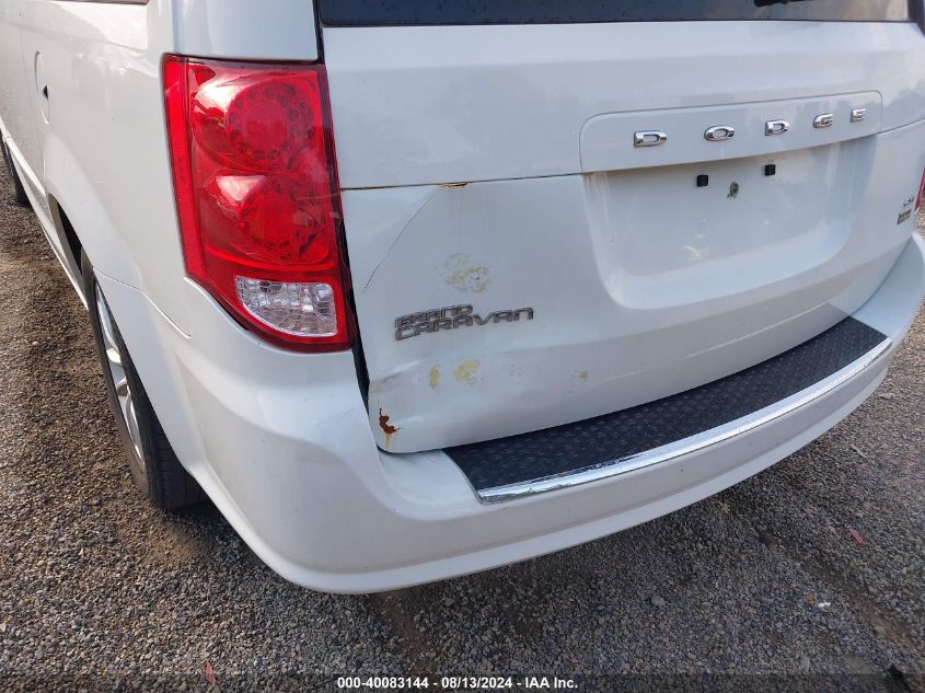 2016 Dodge Grand Caravan Sxt VIN: 2C4RDGCG5GR312358 Lot: 40083144