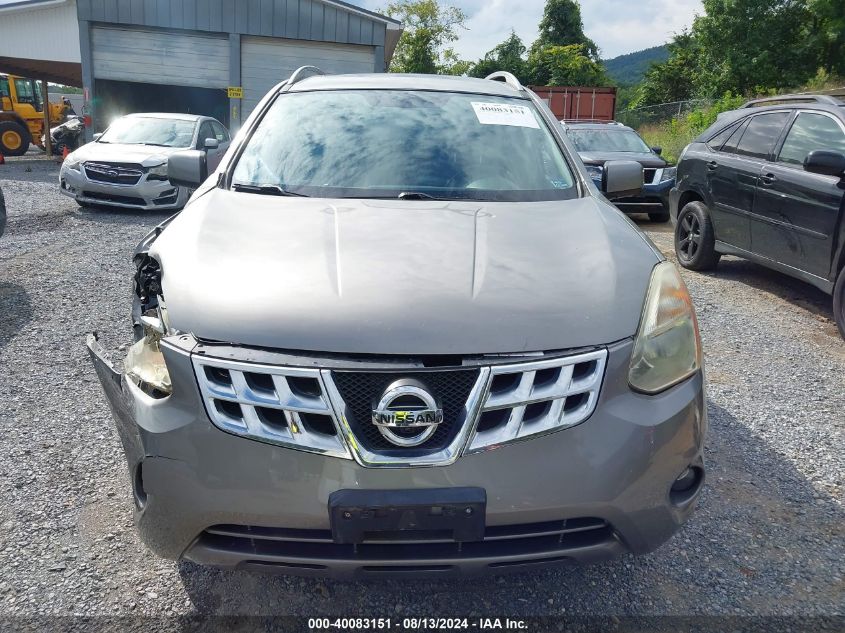 2013 Nissan Rogue Sv W/Sl Pkg VIN: JN8AS5MV6DW627343 Lot: 40083151