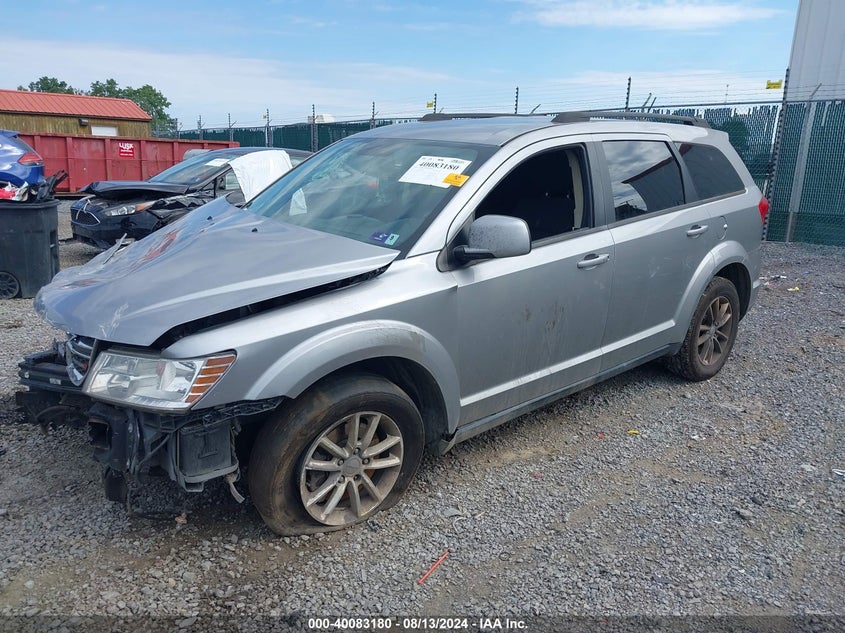 VIN 3C4PDCBG2HT593891 2017 DODGE JOURNEY SXT