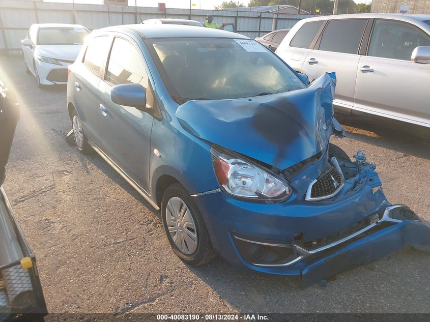 2020 MITSUBISHI MIRAGE auction photo 1