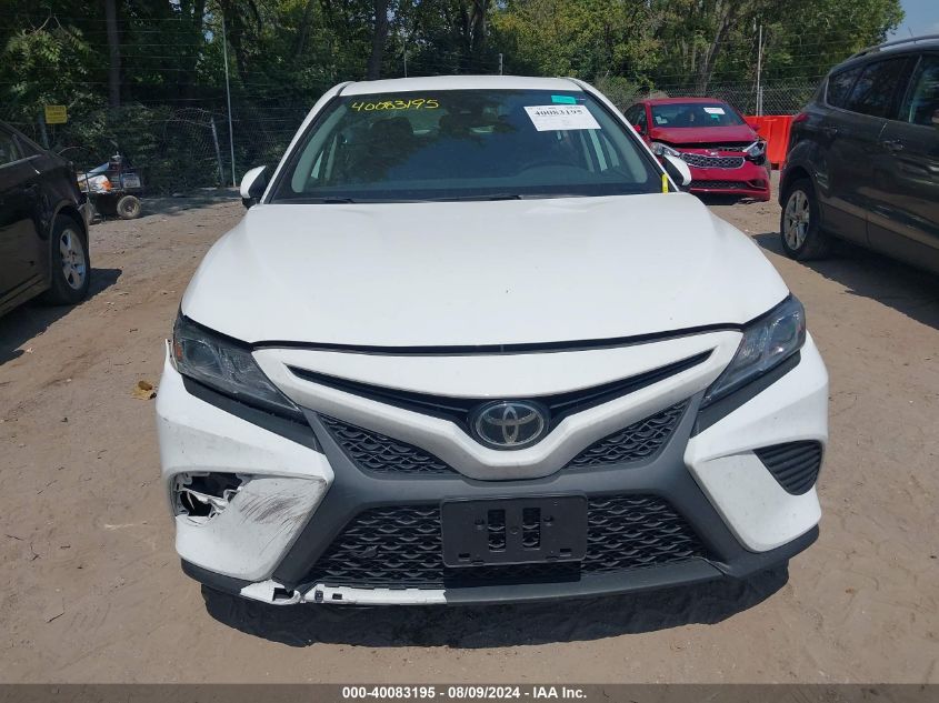 2020 Toyota Camry Se VIN: 4T1G11AKXLU339228 Lot: 40083195