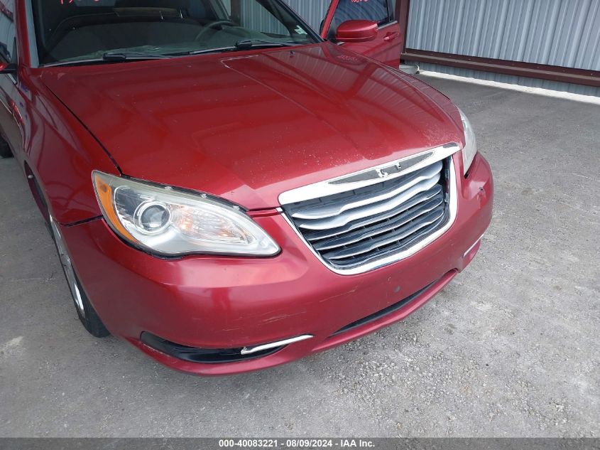 2012 Chrysler 200 Lx VIN: 1C3CCBAB5CN152321 Lot: 40083221