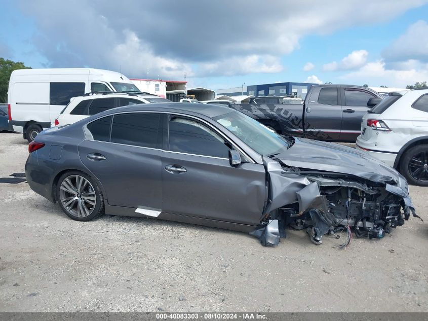 2020 Infiniti Q50 Sport VIN: JN1EV7APXLM209032 Lot: 40083303