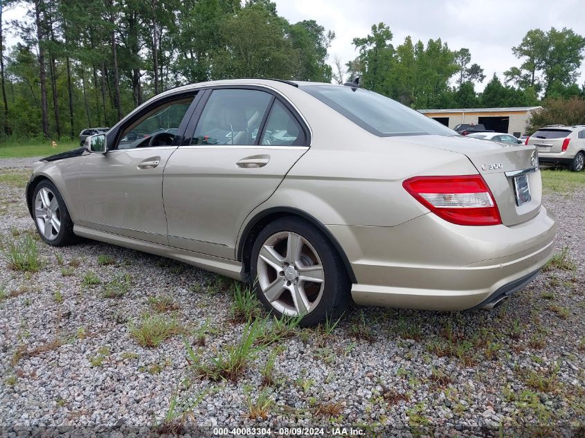 2011 Mercedes-Benz C 300 Luxury/Sport VIN: WDDGF5EB1BR178556 Lot: 40083304