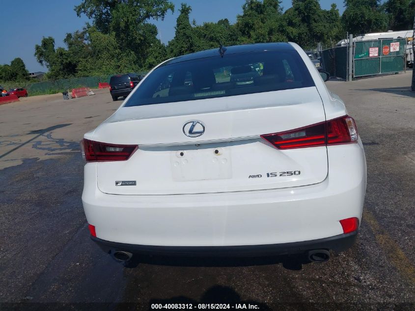 2015 Lexus Is 250 Crafted Line VIN: JTHCF1D21F5021026 Lot: 40083312