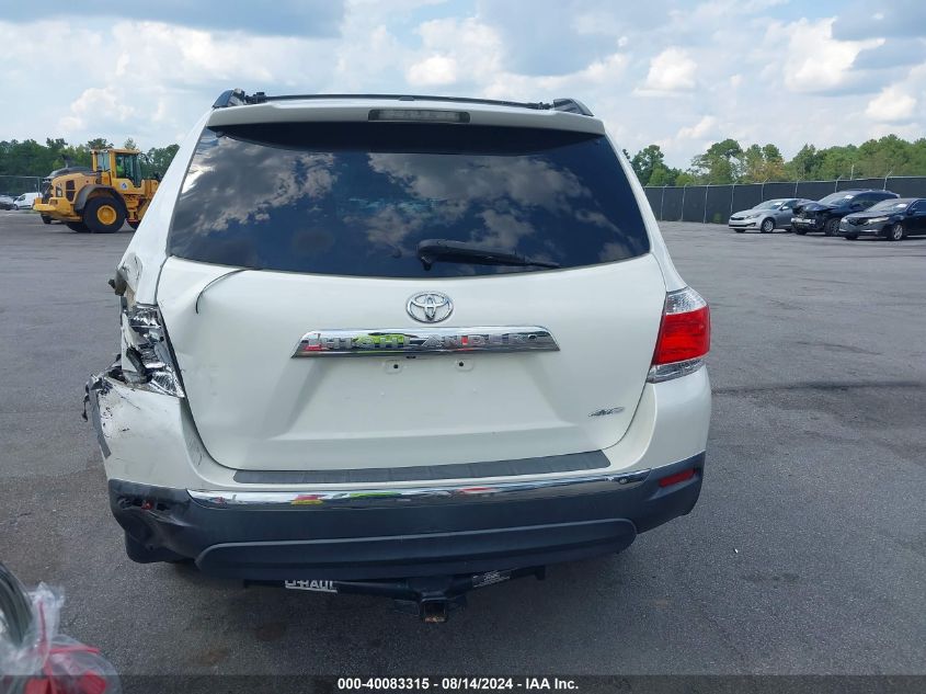 2012 Toyota Highlander Limited V6 VIN: 5TDDK3EH9CS099348 Lot: 40083315