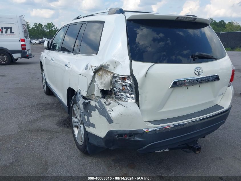 2012 Toyota Highlander Limited V6 VIN: 5TDDK3EH9CS099348 Lot: 40083315