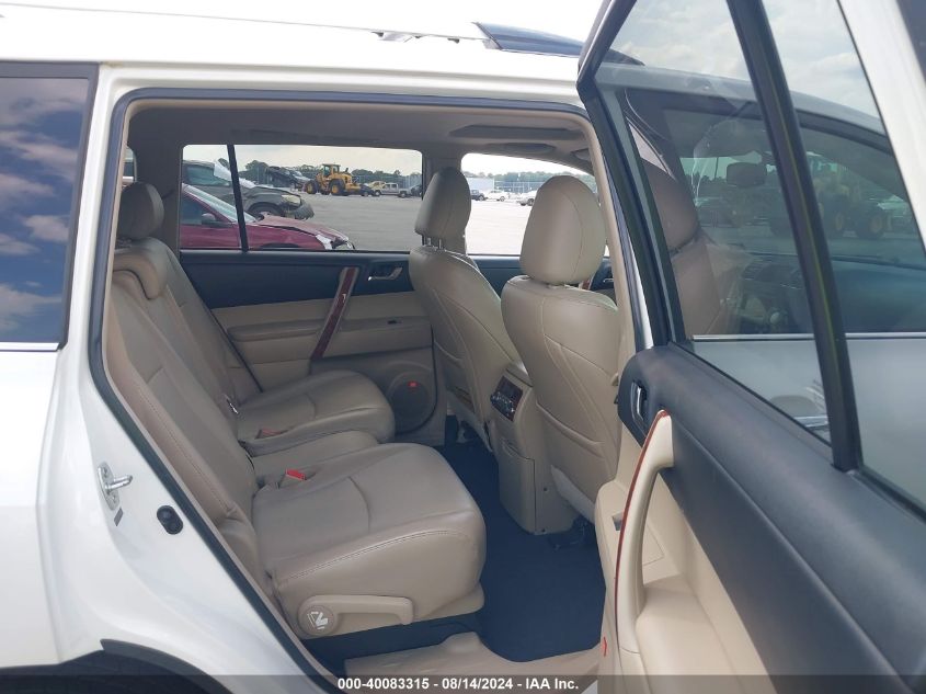 2012 Toyota Highlander Limited V6 VIN: 5TDDK3EH9CS099348 Lot: 40083315