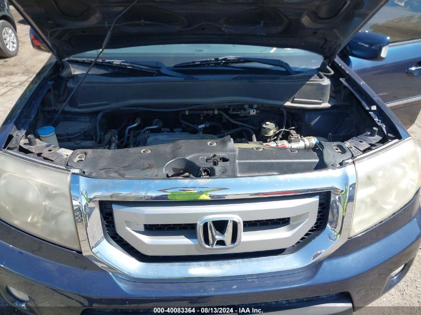 2009 Honda Pilot Touring VIN: 5FNYF48939B015408 Lot: 40083364