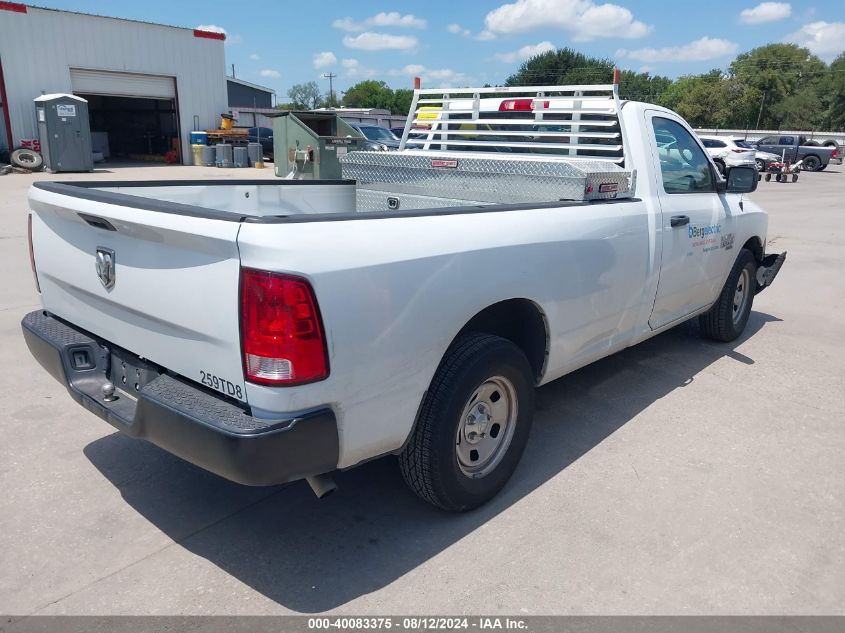 2022 Ram 1500 Classic Tradesman Regular Cab 4X2 8' Box VIN: 3C6JR6DG8NG233753 Lot: 40083375