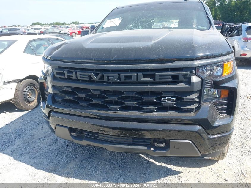 2022 Chevrolet Silverado 1500 4Wd Short Bed Custom VIN: 3GCPDBEK8NG500824 Lot: 40083379