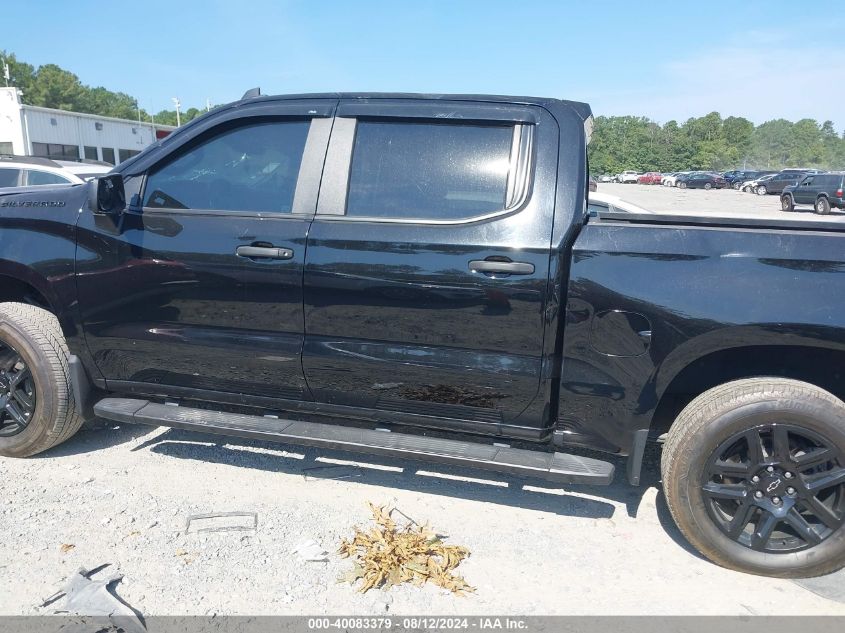 2022 Chevrolet Silverado 1500 4Wd Short Bed Custom VIN: 3GCPDBEK8NG500824 Lot: 40083379