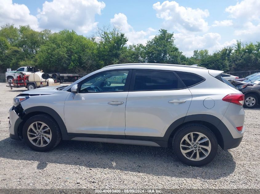 2018 Hyundai Tucson Sel VIN: KM8J3CA47JU693332 Lot: 40083400