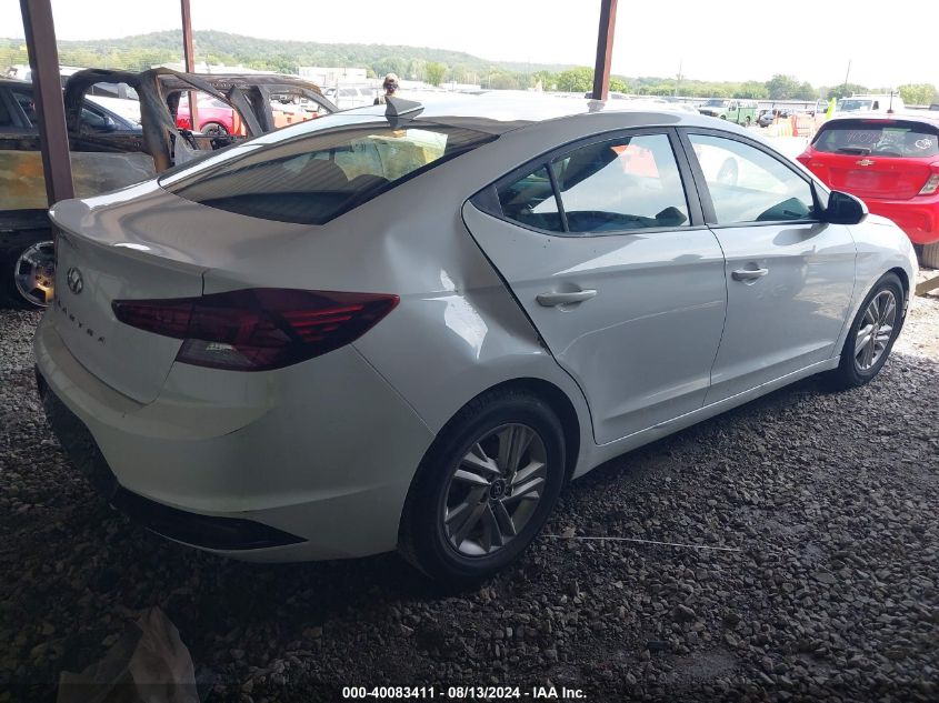 2019 HYUNDAI ELANTRA SEL/VALUE/LIMITED - 5NPD84LF7KH403528