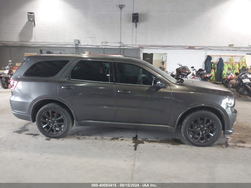 2018 Dodge Durango Sxt Awd VIN: 1C4RDJAG2JC330509 Lot: 40083415