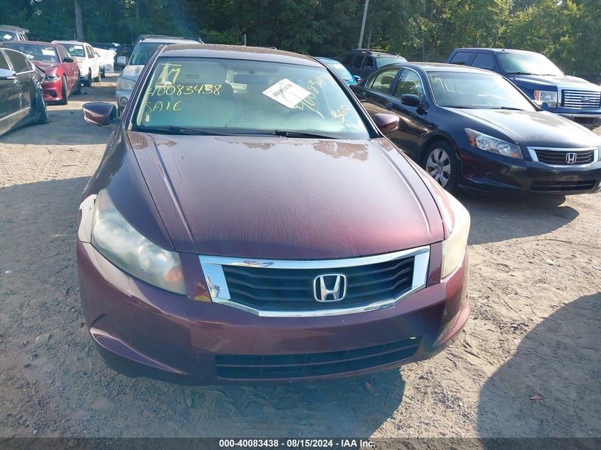2010 Honda Accord 2.4 Lx VIN: 1HGCP2F38AA198300 Lot: 40083438