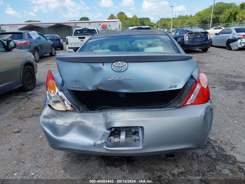 2006 Toyota Camry Solara Se/Sle VIN: 4T1CE38P36U635714 Lot: 40083442