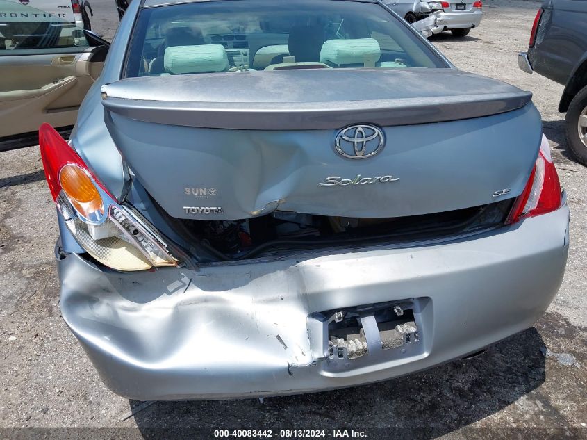 2006 Toyota Camry Solara Se/Sle VIN: 4T1CE38P36U635714 Lot: 40083442