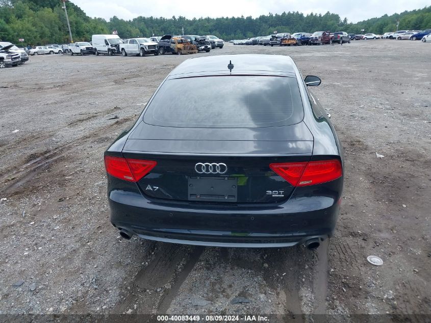 2013 Audi A7 3.0T Premium VIN: WAU2GAFC1DN054117 Lot: 40083449