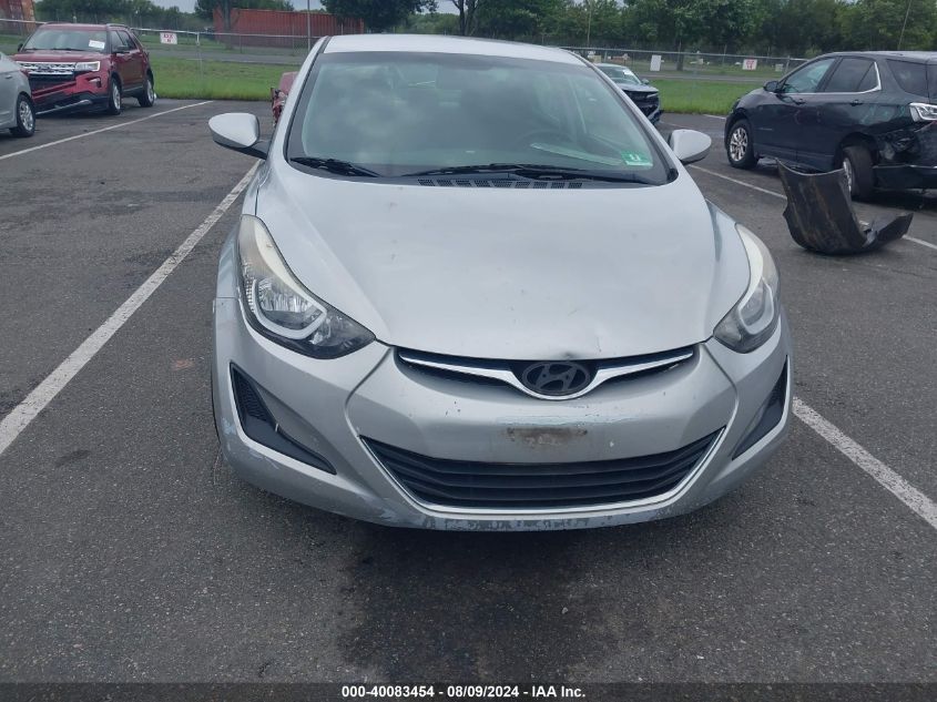 2014 Hyundai Elantra Se VIN: 5NPDH4AEXEH503282 Lot: 40083454