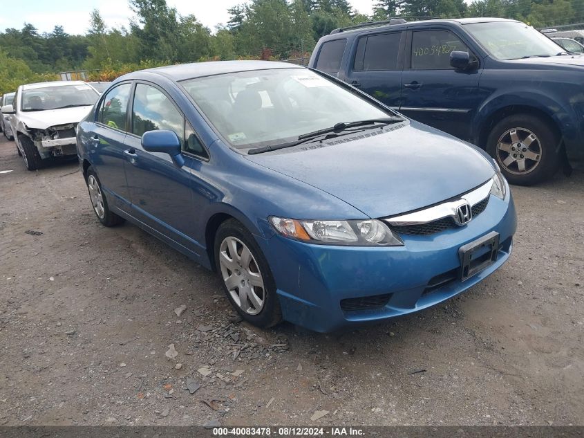 2009 Honda Civic Lx VIN: 2HGFA16529H363085 Lot: 40083478