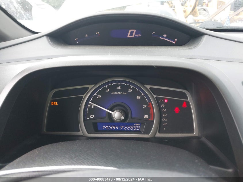 2009 Honda Civic Lx VIN: 2HGFA16529H363085 Lot: 40083478